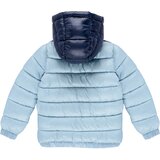 Guess Puhovke HOODED PADDED LS PUFFER W/ZIP Modra | Shoptok.si