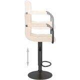 vidaXL Barski stolček krem blago, (20968207) | Shoptok.si