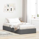  Krevet s od storage s madracem Tamno siva 203 x 100 cm tkanina | shoptok.hr