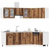  11-dijelni set kuhinjskih ormarića "Lyon" Staro drvo Inženirsko drvo | shoptok.hr
