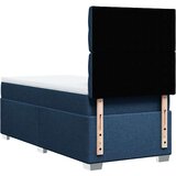 vidaXL Krevet s oprugama i madracem plavi 90 x 190 cm od tkanine | shoptok.hr