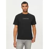 Calvin Klein Majica Shadow Embosed Logo K10K113105 Črna Regular Fit