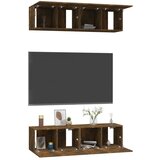 Zidni TV ormarići 4 kom boja hrasta 60 x 30 x 30 cm drveni | Eponuda.ba