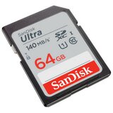 Sandisk SDXC 64GB ultra 140MB/s class 10 UHS-I cene