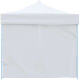 vidaXL Zložljiv pop-up šotor za zabave z 8 stranicami 3x9 m bel | Shoptok.si