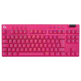 Logitech G PRO X TKL Lightspeed Gaming Keyboard, Pink, US, BT Tactile | ePonuda.com