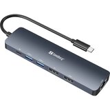 Sandberg USB-C 8K Display Dock priklopna postaja Cene