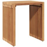 Vrtni bočni stol 3 pcs Smeđa 33 x 44,5 x 51 cm Čvrsto teak drvo | shoptok.hr