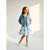 Sinsay Pamučna haljina od trenirke s printom Stitch | shoptok.hr