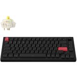 KEYCHRON Q1 Max QMK/VIA Brezžična Mehanska Tipkovnica, Bluetooth / 2.4 GHz, Banana Tactile Switch, US Layout, Q1M-M4S, (21733277) Cene