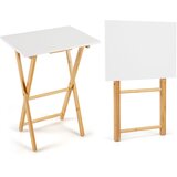 Costway Komplet 2 zložljivih mizic Pomožna mizica, (5000445422) Cene