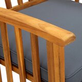  Vrtne blagovaonske stolice od drva bagrema 4 kom s jastucima | shoptok.hr