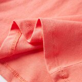  Dječja majica s dugim rukavima koraljna boja 128 | shoptok.hr