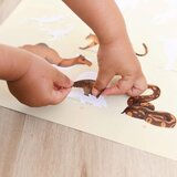 Poppik Edukativni poster s nalepnicama Otkrića Savana 5+ | Eponuda.com