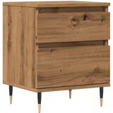 vidaXL Noćni ormarić Artisan hrast 40x35x50 cm izrađeno drvo | shoptok.hr