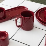 ONA Bordo rdeča porcelanasta skodelica 330 ml Fika – | Shoptok.si