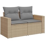 vidaXL 5-dijelni vrtni set sofa s jastucima bež od poliratana | shoptok.hr