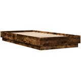 Okvir kreveta za pod Dimljeni hrast 80 x 200 cm | shoptok.hr
