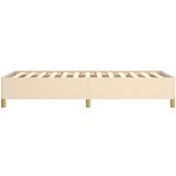  Okvir za krevet bez madraca krem 100 x 200 cm od tkanine | shoptok.hr
