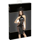 Noir - sjajna prozirna haljina s halterima (crna) - M | shoptok.hr