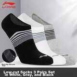 Li-Ning Muške čarape, 3 para, Višebojne Cene