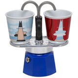 Bialetti Kavni aparat Mini Express Set Magrite 2 skodelici, (5000527572) Cene