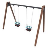  Ljuljačka s 2 sjedala - drveni profi set | shoptok.hr