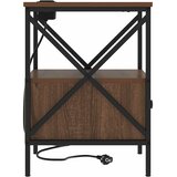  Noćni ormar s ladicama 2 pcs Smeđi hrast 41,5 x 40,5 x 55 cm | shoptok.hr