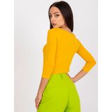 BASIC Feel Good Blouse-RV-BZ-4690.68-dark yellow | Shoptok.si