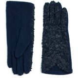 Art of Polo Woman's Gloves Rk15352-4 Navy Blue Cene