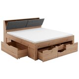 Mömax Postelja Maxi, S Predali, Hrast, 180x200 | Shoptok.si