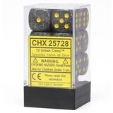 Chessex kockice - speckled - urban camo - dice block 16mm (12) Cene