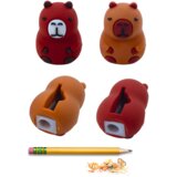  Sharpener for thin pencils, school, office, Capybara, brown | shoptok.hr