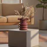 Ad trend Vaza Todd 20xh21cm / bordo / steklo, (5000199663) | Shoptok.si