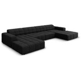 Cosmopolitan Design antracitno siva kotna sedežna garnitura (v obliki črke "u") chicago – | Shoptok.si