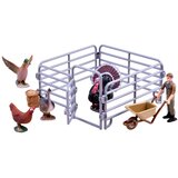  Set životinja, figurica, puran s farme i pijetao | shoptok.hr