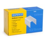 Rapesco TAPETNIŠKE SPONKE 53/8mm 5000/1, (20378890) Cene