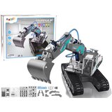 Lean_Toys DIY hidravlični bager goseničar 130 elementov za sestavljanje | Shoptok.si