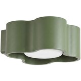 Sollux Lighting Stenska svetilka OVIO olivno zelena Gx53, (5000499320) | Shoptok.si