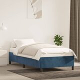 vidaXL Okvir za krevet tamnoplavi 90x190 cm baršunasti Cijene
