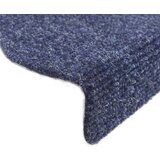 vidaXL Samolepilne preproge za stopnice 15 kosov 56x17x3 cm modre | Shoptok.si