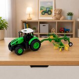  Remote Controlled Farm Tractor with Rake RC Lights 1:24 | shoptok.hr