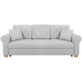 MID.YOU ZOFA S POSTELJNO FUNKCIJO, svetlo siva tekstil | Shoptok.si