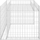 vidaXL garaža za kosilnico z dvignjenim koritom 110x80x60 cm jeklo | Shoptok.si