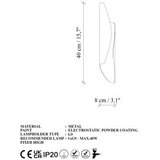 Opviq vall lamp zidna zlatna lampa flare 15357 | ePonuda.com