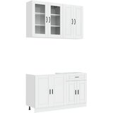  Kuhinjska jedinica PORTO 4 pcs Bijela visokog sjaja | shoptok.hr