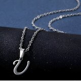 Ogrlica AL-20710 - U / Srebrna KP20710 | shoptok.hr