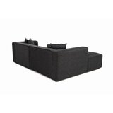 Atelier Del Sofa ugaona garnitura mora xl corner right (L1 chlright) anthracite | ePonuda.com
