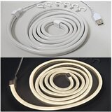  led fleksibilna traka neon LED/5V usb, 1,8 m, bela | Eponuda.com