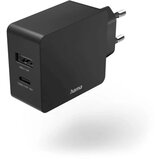 Hama Punjač USB-C + USB-A, baza, 30W, crni QC | Eponuda.ba